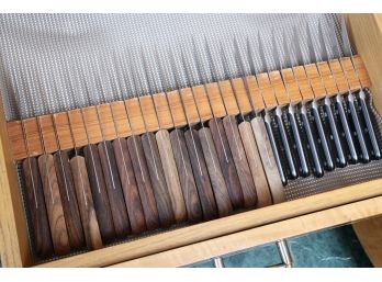 Collection Of Stainless Steel Steak Knives