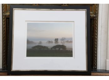 Framed Photo Print Of 'Cantitoe Farm' Signed By Martha Stewart