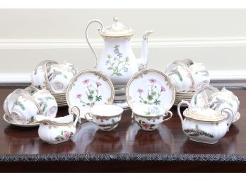 Spode 'Stafford Flowers' Porcelain Tea/Coffee Service Set