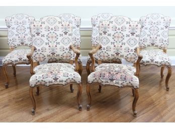 Minton Spidell French Provincial Style Dining Chairs- A Set Of 6