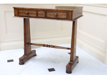 Mahogany Writing Table With Drawers