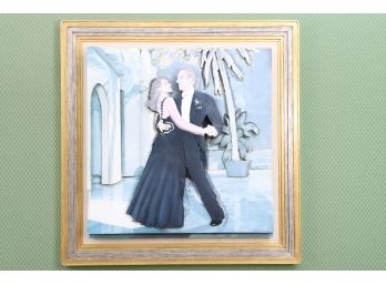 'Make Believe Ballroom' Framed Painting By Larry Rivers