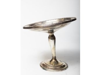 Weighted Sterling Pedestal Dish