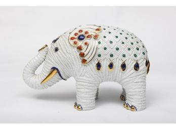 Buccellati Glazed Ceramic Elephant