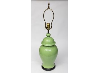 Green Celedon Lamp