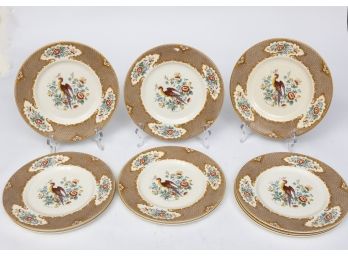 Old Bow Pheasant Plate Collection- Set Of 11