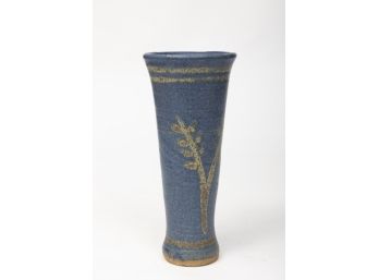 Drip Glaze Pottery Thin Vase
