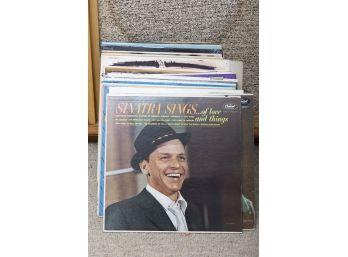 Vintage Records/vinyl  Including Frank Sinatra And More