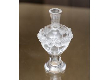 Lalique Crystal Diminutive Bud Vase