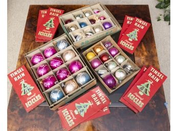 Collection Of Vintage Christmas Ornaments