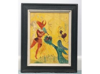 Marc Chagall 'the Dance' Lithograph