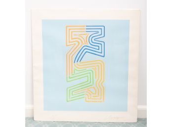 Chryssa Series 5 Signed And Numbered Lithograph
