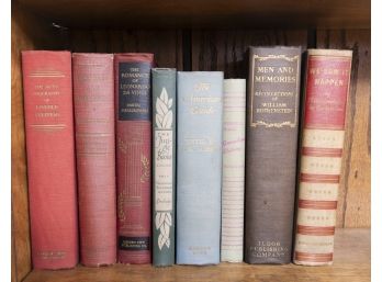 Vintage Set Of 8 Books