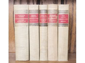 Vintage Set Of 5 Books By Classics Club