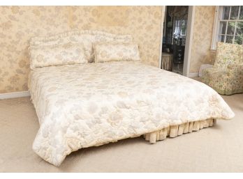 2 Twin Beds W/floral Design