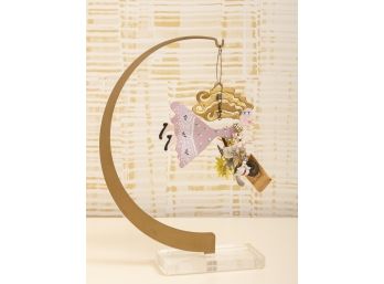 Fanciful Flight Shopping Girl Ornament /Stand