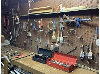 Tool Wall Including Two Cases