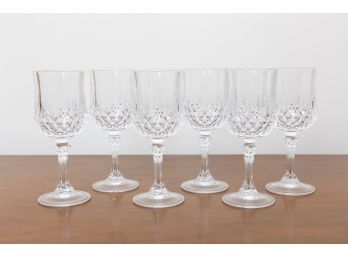 Set Of 6 Crystal Glasses