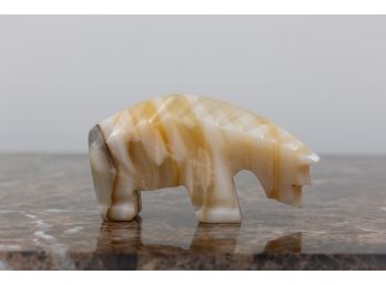 Onyx Bear Figurine