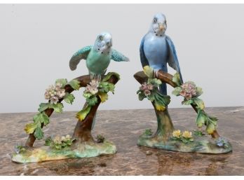 Two Porcelain Bird Figurines