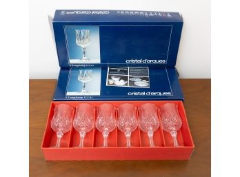 Cristal D'Arques Drinking Glasses 3 Boxes