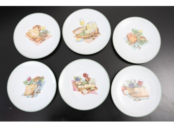 6 Limoges Dishes