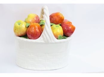 Tiffany & Co. Porcelain Fruit Basket