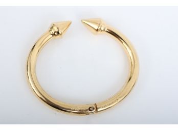 Vita Fede Gold Tone Spiked Cuff Bracelet