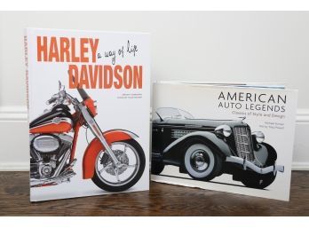 Harley Davidson & American Auto Legends Books