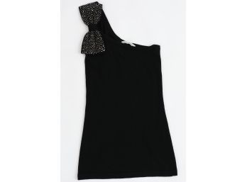 Autumn Cashmere Sequined Bow One Shoulder