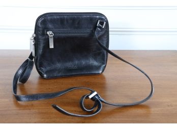 Hobo International Black Leather Cross Body Bag