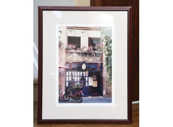 'Osteria Margutta' Framed Photograph By Ferris - Signed And Numbered