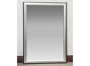 Silver Frame Wall Mirror By J.Pocker & Son, Inc.