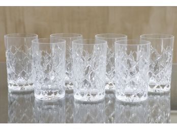 Set Of Seven Crystal Highball Glasses By Tiffany & Co.