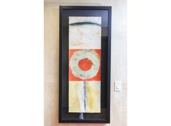 Janet Richardson-Baughman Original Three-Panel Abstract Art Paid $1636