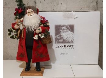 Lynn Haney Collection Signed Santa Figurine