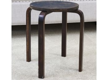 Bentwood Round Side Table