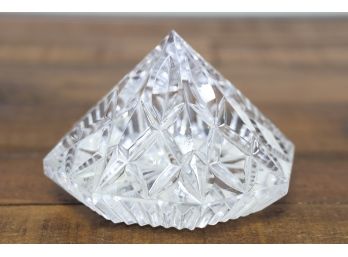 Waterford Crystal Diamond Shaped Paperweight