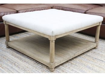 Pottery Barn Berlin Square Ottoman