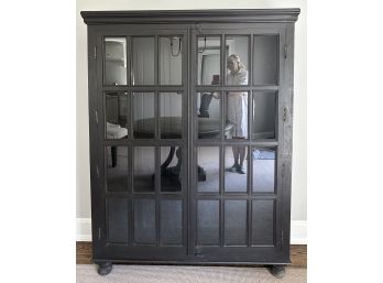 Crate & Barrel Display Cabinet