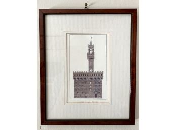 Palazzo Florence Framed Print