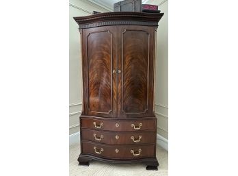 Baker Furniture Mahogany Chifferobe Armoire