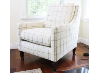 Stickley Side Chair WIth Stripped Upholstery