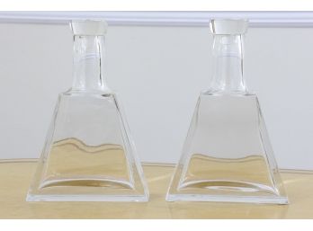 Art Deco Italian Glass Decanters