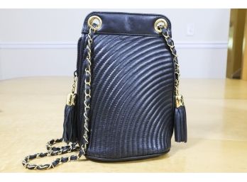 Black Quilted Handbag