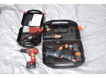 Lot Of Power Tools Black And Decker, Craftsman, Skil