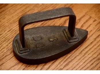Antique Iron Marked #6DC