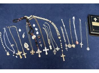 Vintage Religious Jewelry Grouping