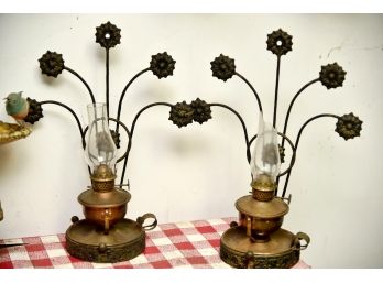 Vintage Mini Lanterns And Flowers
