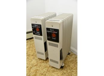 2 DeLonghi Electric Space Heaters